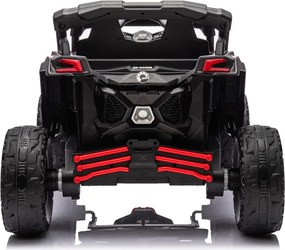 JOKOMISIADA Detské elektrické auto Buggy 4x4 na batériu 800 W červené PA0299 CZ