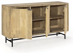 Komoda z mangového dreva v prírodnej farbe 150x85x40 cm Mundra – MOME