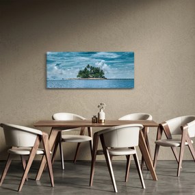 Obraz - ostrov v mori (120x50 cm)