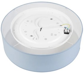 Stropné svietidlo SIRJA PASTEL 2xE27/60W/230V pr. 45 cm modrá