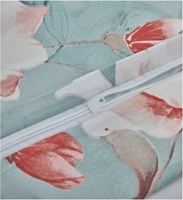 Tyrkysové 3-dielne obliečky na jednolôžko z mikrosaténu 140x200 cm Selma – My House