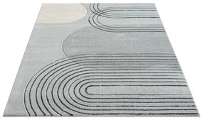 Dekorstudio Moderný koberec BONITO 7157 sivý Rozmer koberca: 140x200cm