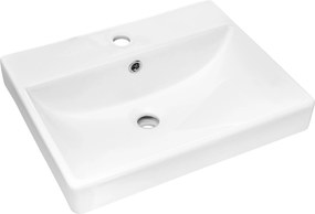Comad Nábytkové keramické umývadlo UN-RITA-GW-60, 60x40 cm, biela lesklá