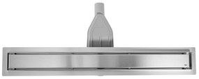 Rea Neox Superflow, odtokový žľab 80cm, brúsená oceľ, REA-G2707