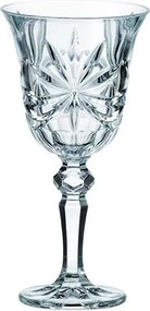 Crystal Bohemia poháre na víno Lorey ribbon 220 ml 6 ks