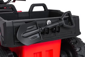 Elektrická štvorkolka Quad Sport TX 4 × 4 červená