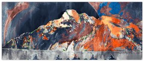 Obraz - Ilustrácia potníkov (120x50 cm)