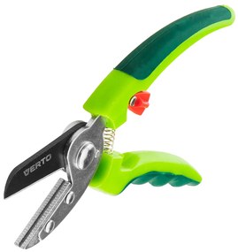 VERTO Záhradné nákovkové nožnice 190 mm, čepele 41 mm 15G201