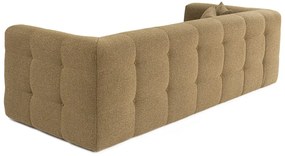 Třímístná pohovka Cady 235 cm khaki