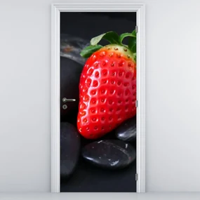Fototapeta na dvere - Jahoda (95x205cm)