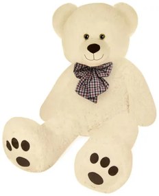 Veľký plyšový medveď BENY, 100cm, krémová Monzana
