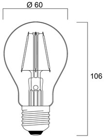 Sylvania ToLEDo retro LED E27 4,1 W 4 kusy Mix