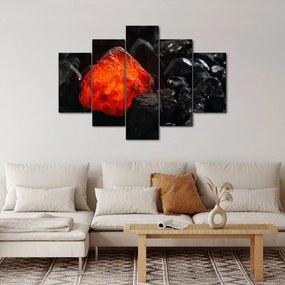 Obraz - Žeravý nerast (150x105 cm)