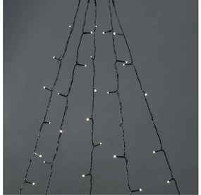 Nedis WIFILXT11W200 - LED Vianočný záves 200xLED/8 funkcií 5x7m IP65 Wi-Fi Tuya