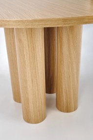 Jedálenský stôl AZUL 120 cm prírodný dub