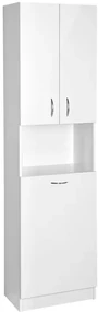 Aqualine Aqualine, SIMPLEX ECO vysoká skrinka s košom 50x180x30cm, SIME510
