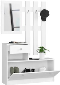 Predsieňová zostava biela