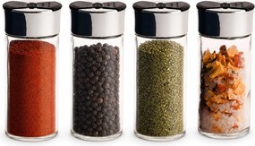 Orion Korenka, sklenená, s čiernym viečkom a sypátkom, 100 ml SPICE BLACK