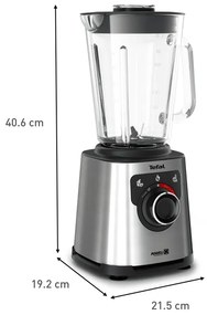 Stolný mixér vysokorýchlostný Tefal Perfect Mix+ Glass BL871D31