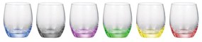 BOHEMIA RAINBOW POHÁR NA WHISKY 300ML SADA 6 KS