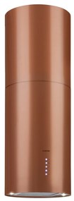 Klarstein Beretta, digestor, 35 cm, ostrovčekový, 519m³/h, LED, medený