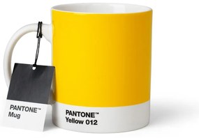 Žltý keramický hrnček 375 ml Yellow 012 – Pantone