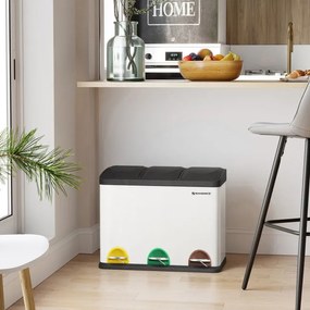 Recyklačný odpadkový kôš LTB45W