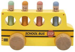 Pop-up - vyskakovacie kolíčky - školský autobus