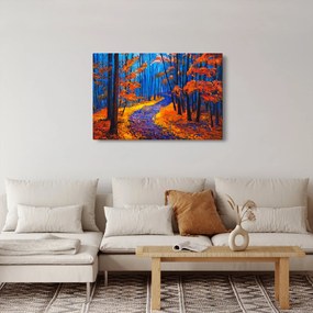 Obraz jesenného lesa (90x60 cm)