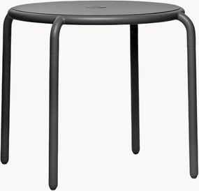 Okrúhly záhradný bistro stôl's otvorom na slnečník Toní, Ø 80 cm