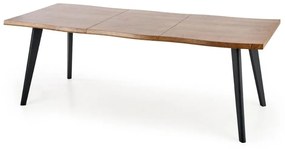 Jedálenský stôl Dickson 150 cm, dub / čierna
