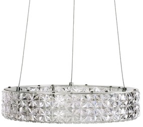 Toolight Toolight, LED závesné osvetlenie 28cm, 12W, 4000K, MS003-CP, chrómová, OSW-09613