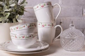 Porcelánová miska na polievku s ružičkami Cutty Rose - ∅ 11*6 cm / 300 ml