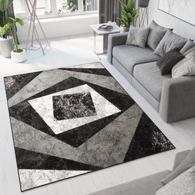 Koberec K855F BLACK CHEAP PP EWL Veľkosť: 120x170cm