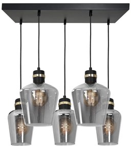 Luster na lanku RICHMOND 5xE27/60W/230V