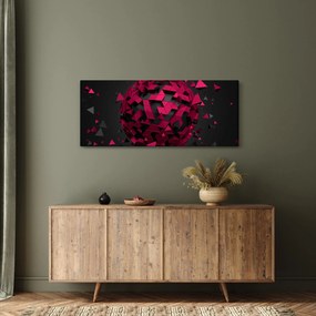 Obraz 3D abstrakcie (120x50 cm)