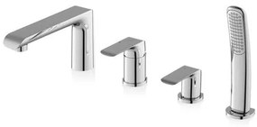 Ravak FLAT vaňová batéria chróm X070120