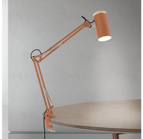 Orion - Stolná lampa so svorkou GILI 1xE27/40W/230V tehlová