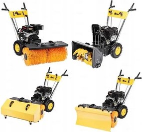 Benzínová snehová fréza Pohon štartéra Zametač 4v1 Cedrus ZM06E 80 cm