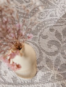 NORTHRUGS, Kusový koberec Duet Rosel 106251 White/Gray kruh - na von aj na doma, 160x160 (priemer) kruh, šedá, chodba / predsieň