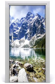 Fototapeta na dvere Morské oko Tatry 85x205 cm