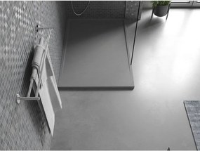 Mexen Amon, SMC obdĺžniková sprchová vanička 120 x 90 cm, šedá, 4F619012