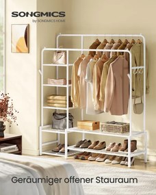 Otvorená šatníková skriňa HSR182WG01