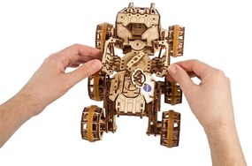 Ugears 3D drevené mechanické puzzle Mars Rover