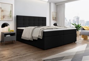 Čalúnená posteľ boxspring PALMA + topper, 160x200, inari 100