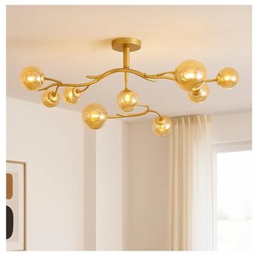 Brilagi - LED Prisadený luster MISTEL 9xG9/3W/230V zlatá