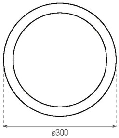 LED Vonkajšie stropné svietidlo so senzorom RENO LED/16W/230V IP66 biela