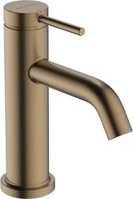 Hansgrohe Tecturis S, páková umývadlová batéria 80 CoolStart EcoSmart+ bez odtokovej súpravy, kartáčovaný bronz, HAN-73301140