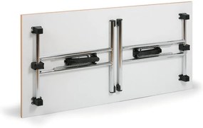 Skladací konferenčný stôl FOLD, 140x69 cm, wenge