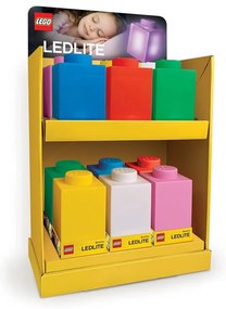 Žlté silikónové nočné svetielko LEGO® Classic Brick